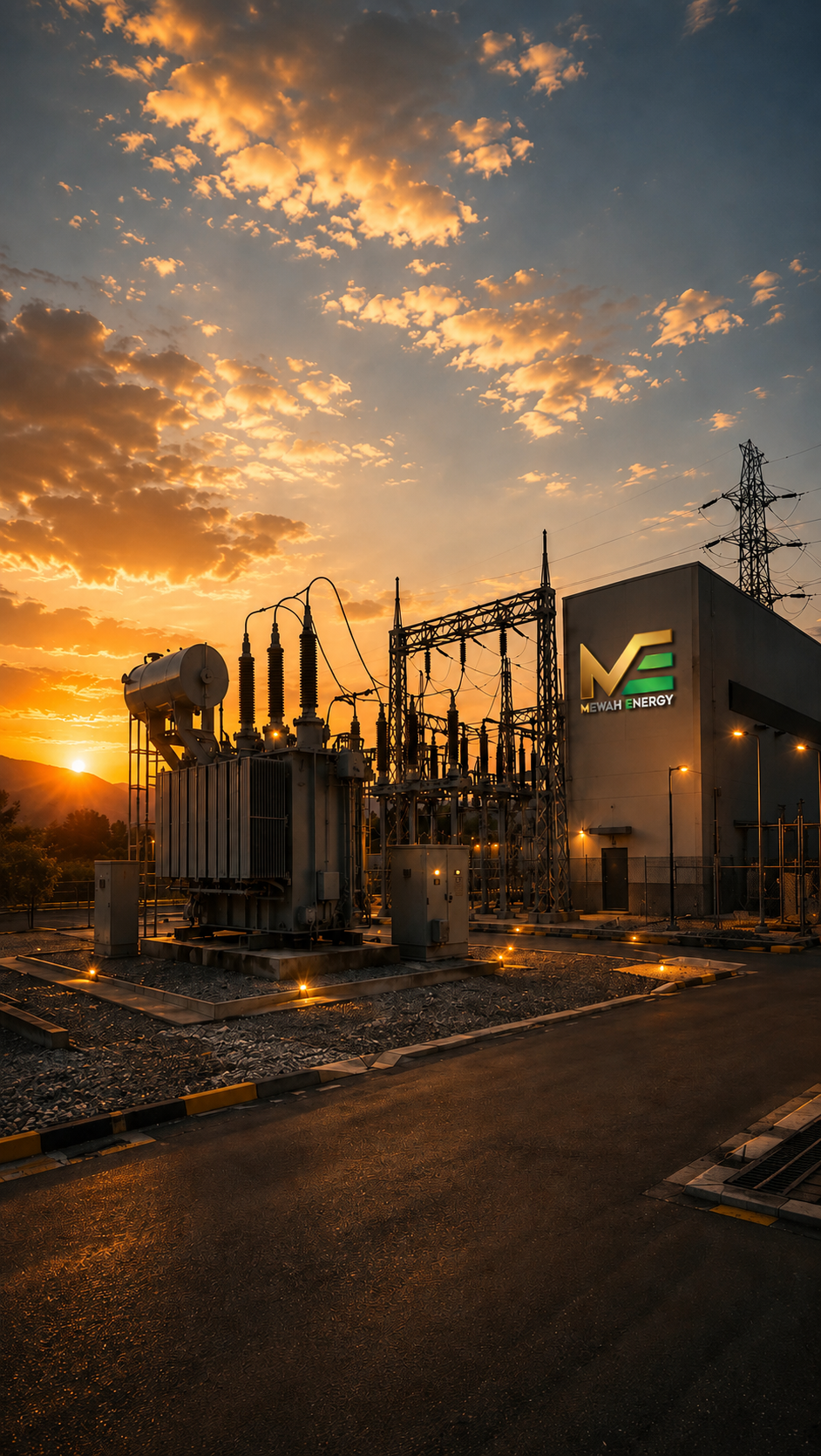 Power transformer and grid infrastructure